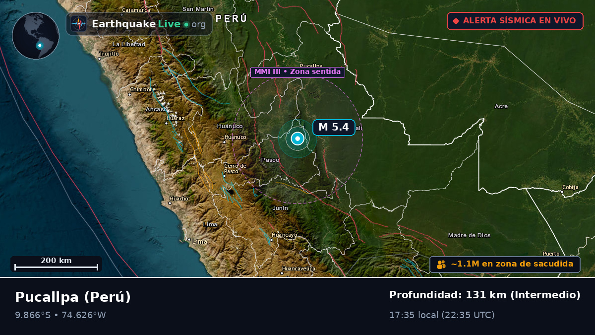 Ucayali, Perú