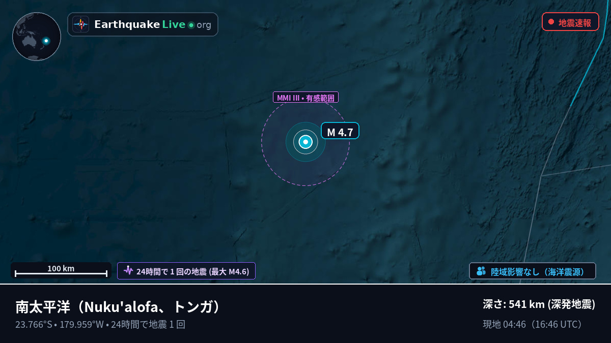 南太平洋 (トンガ)