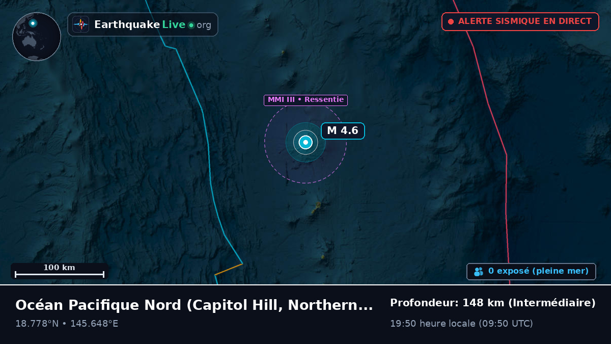 Océan Pacifique Nord (Northern Mariana Islands)