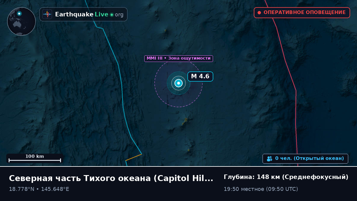 Северная часть Тихого океана (Northern Mariana Islands)