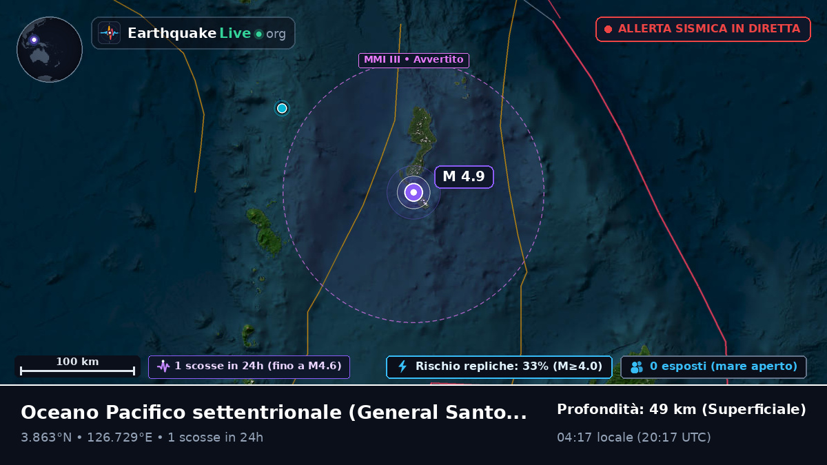 Oceano Pacifico settentrionale (Filippine)