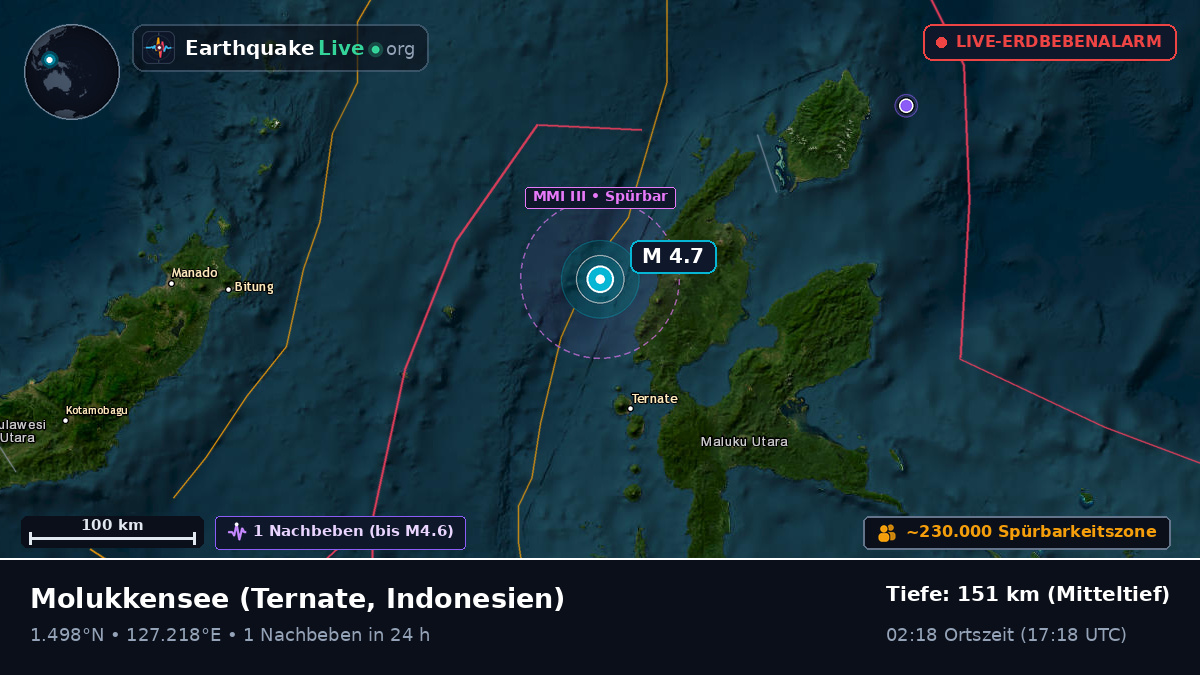 Molukkensee (Indonesien)