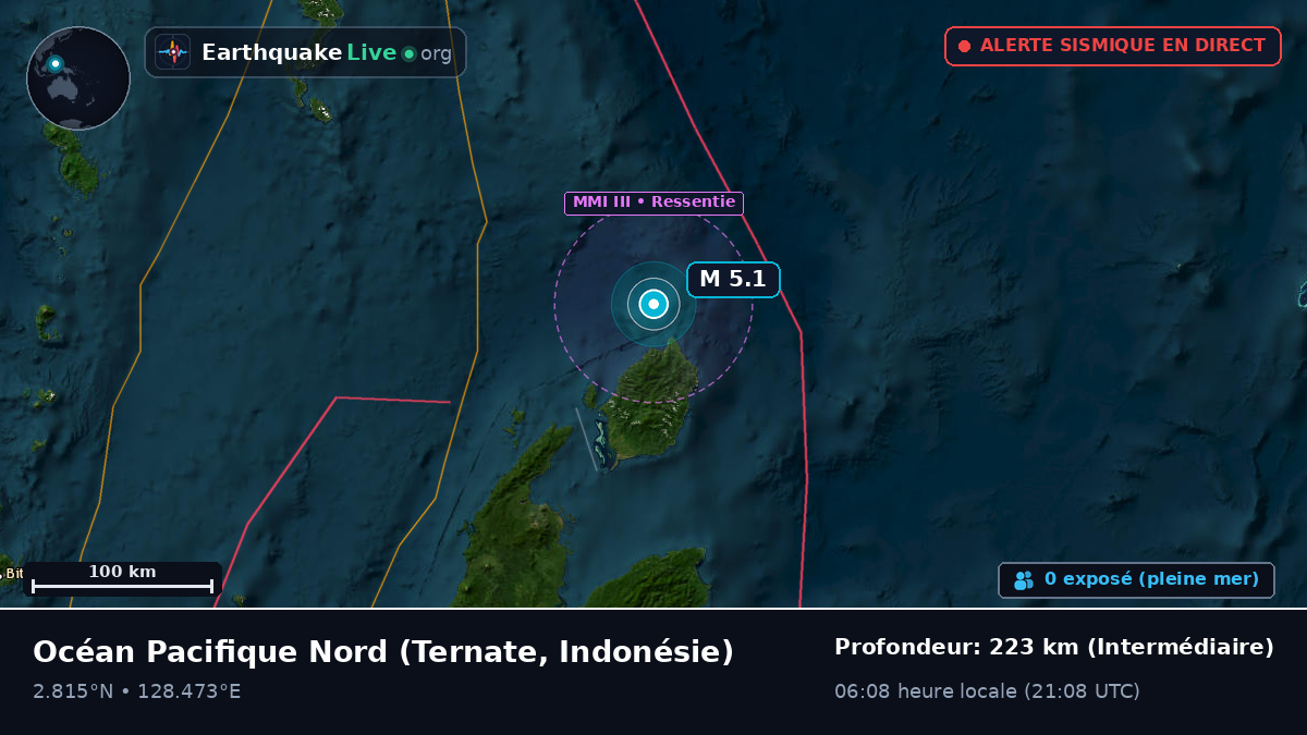 Océan Pacifique Nord (Indonésie)