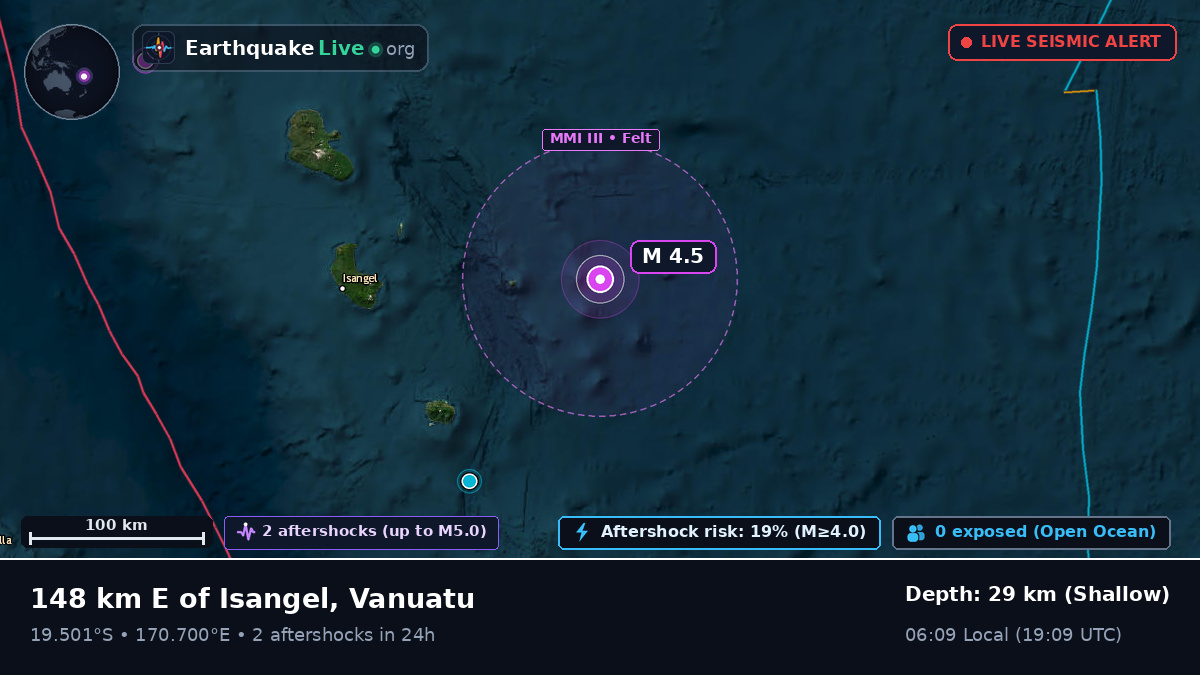 South Pacific Ocean (Vanuatu)