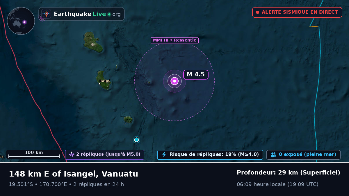Océan Pacifique Sud (Vanuatu)
