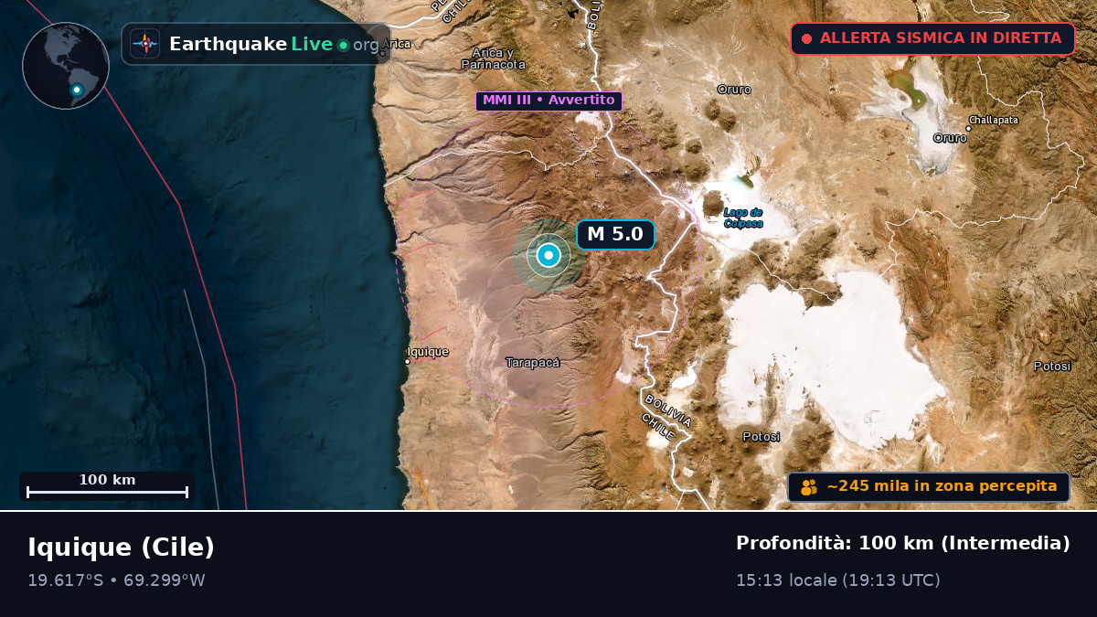 Tarapacá, Cile