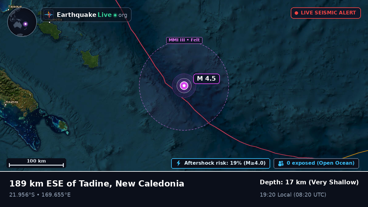 South Pacific Ocean (New Caledonia)