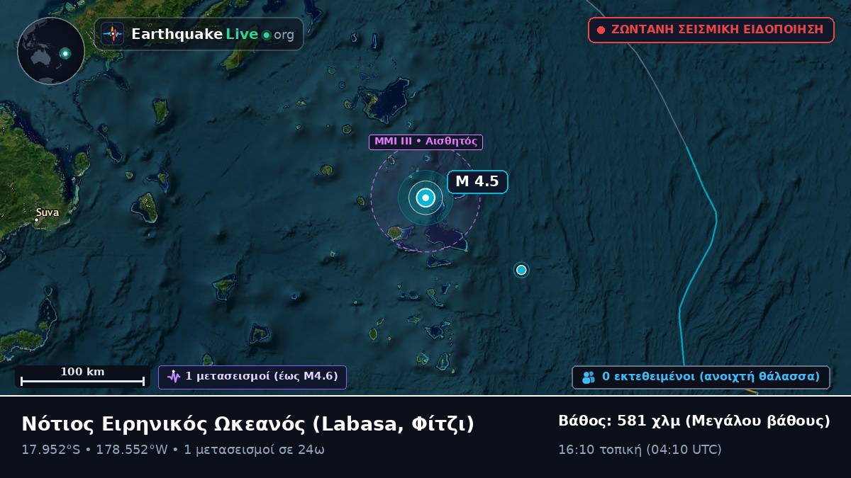 Νότιος Ειρηνικός Ωκεανός (Φίτζι)