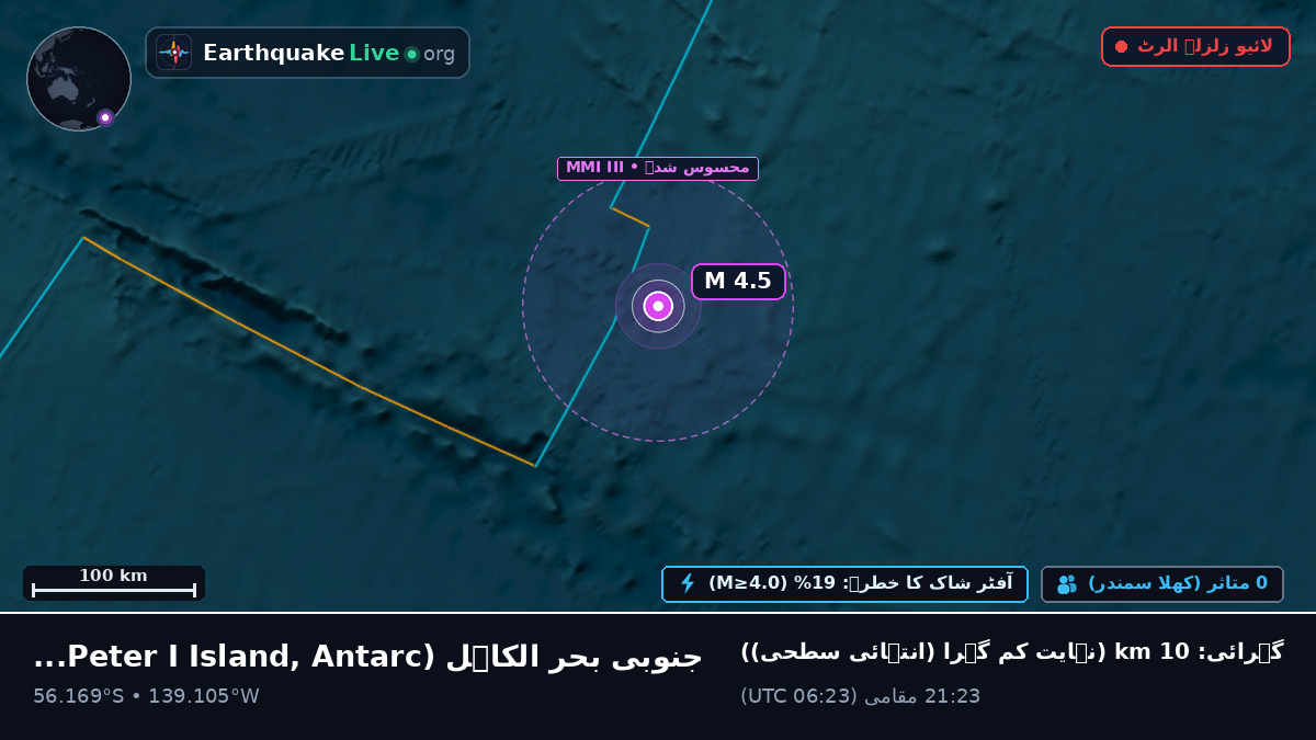 جنوبی بحر الکاہل (Antarctica)