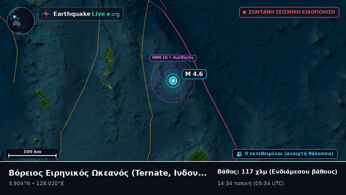 Βόρειος Ειρηνικός Ωκεανός (Ινδονησία)