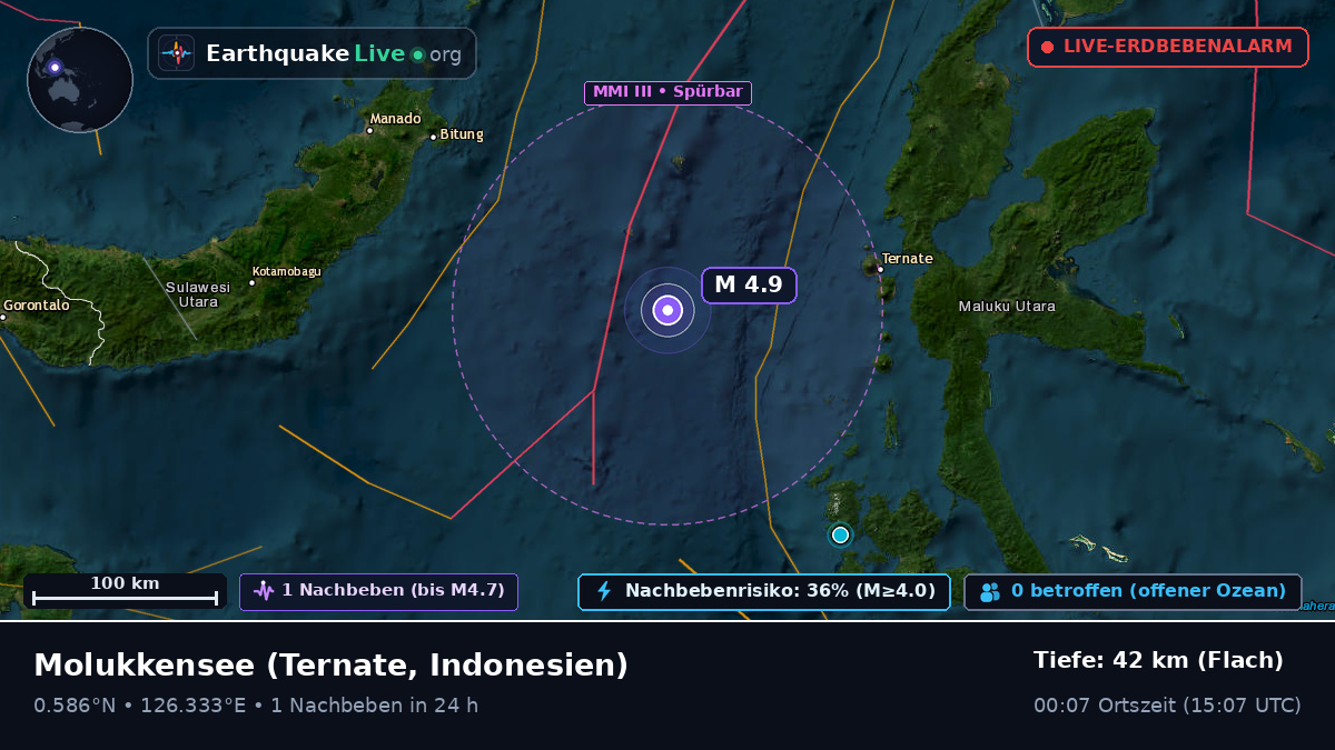 Molukkensee (Indonesien)