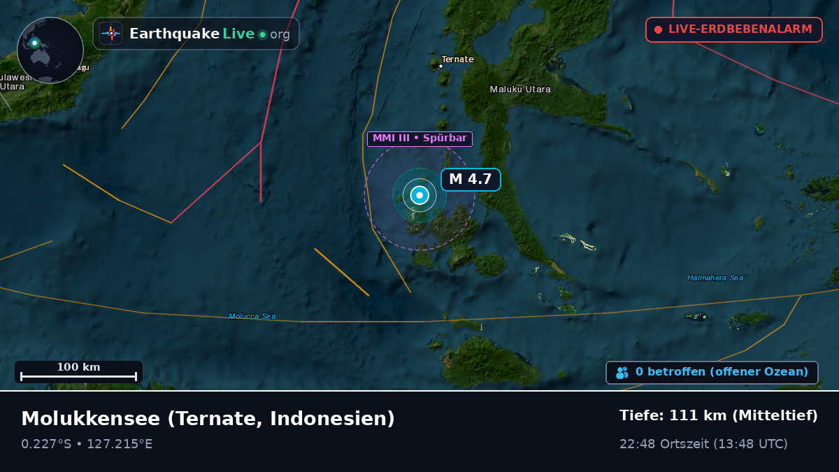 Molukkensee (Indonesien)
