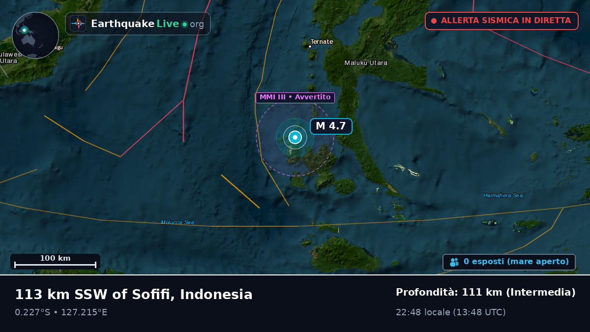 Mare delle Molucche (Indonesia)