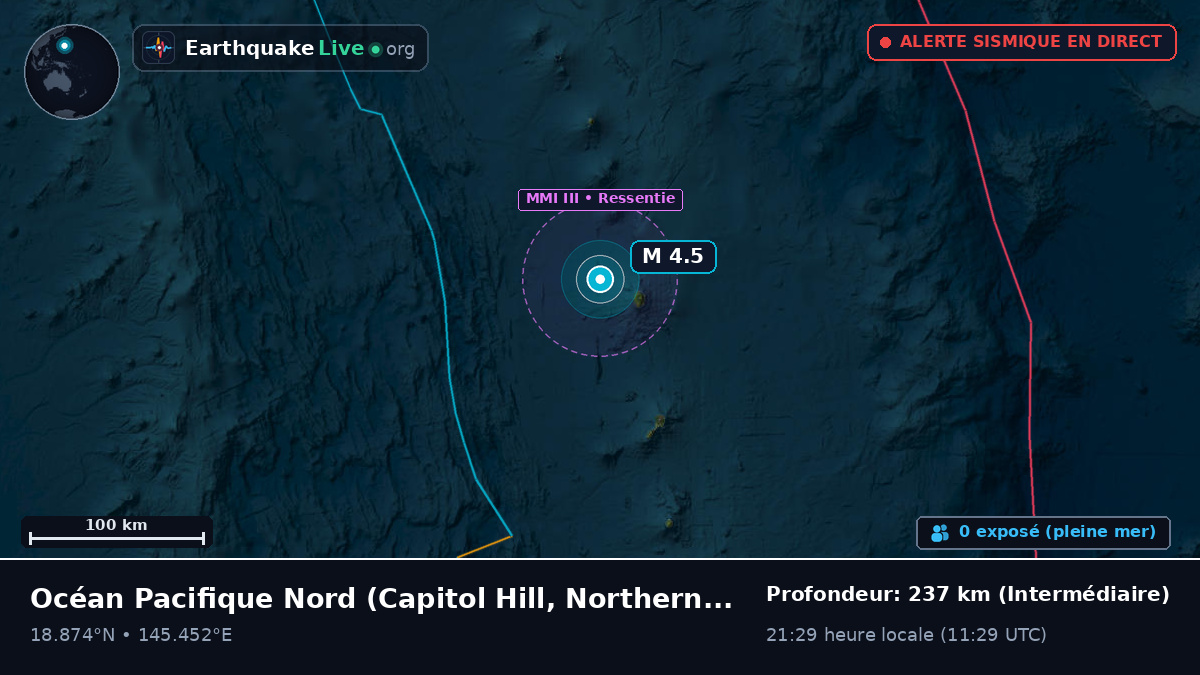 Océan Pacifique Nord (Northern Mariana Islands)