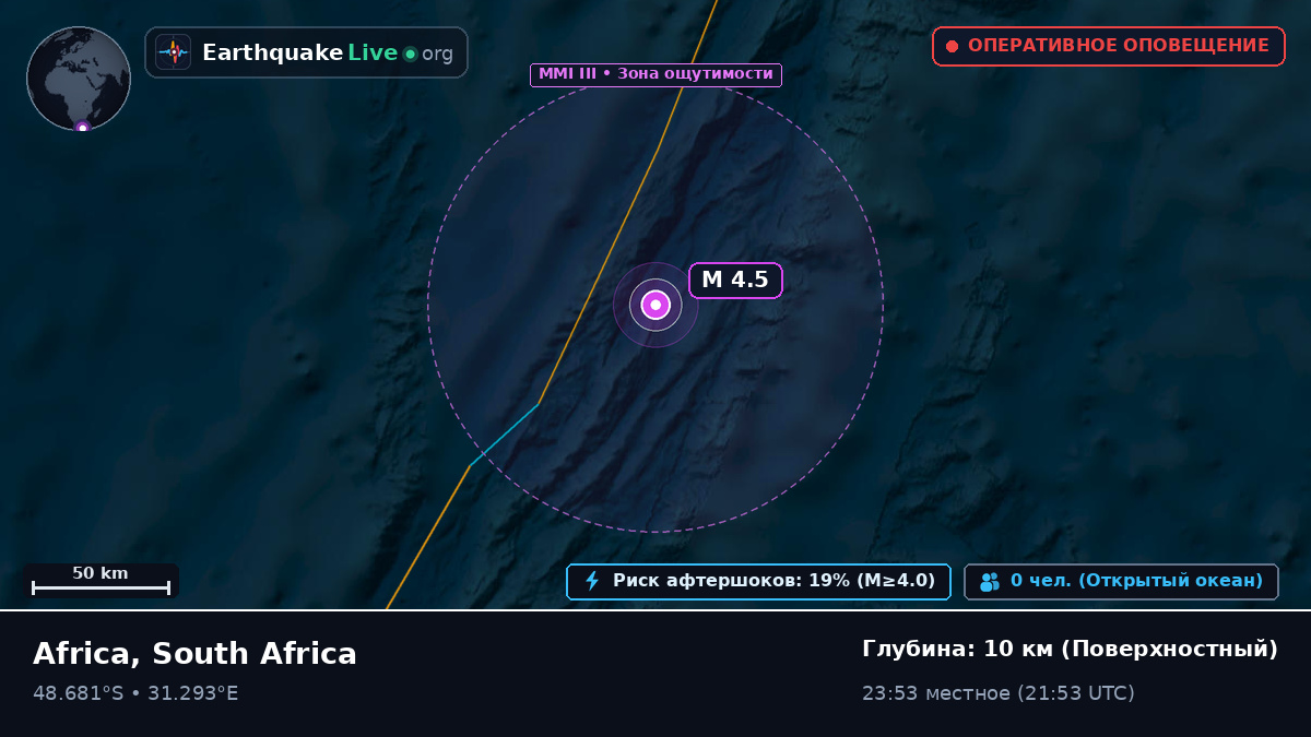 Индийский океан (South Africa)
