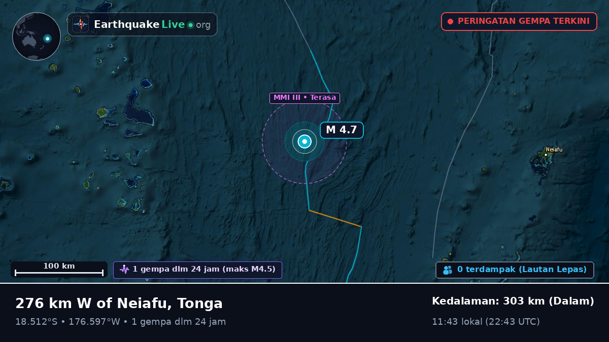 Samudra Pasifik Selatan (Tonga)