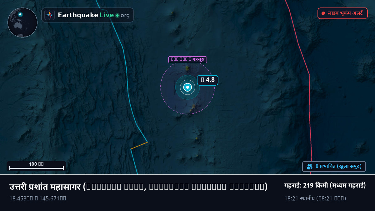 उत्तरी प्रशांत महासागर (Northern Mariana Islands)