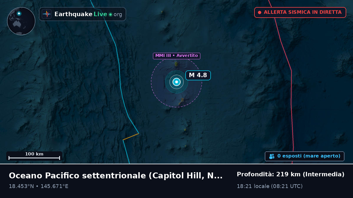 Oceano Pacifico settentrionale (Northern Mariana Islands)