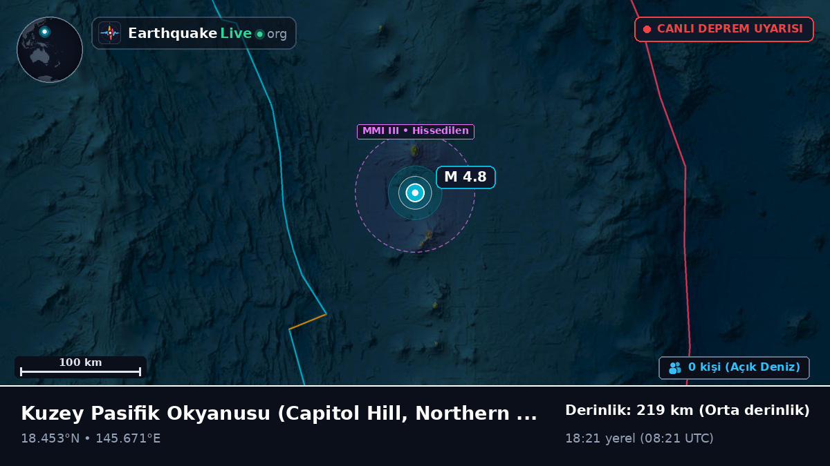 Kuzey Pasifik Okyanusu (Northern Mariana Islands)