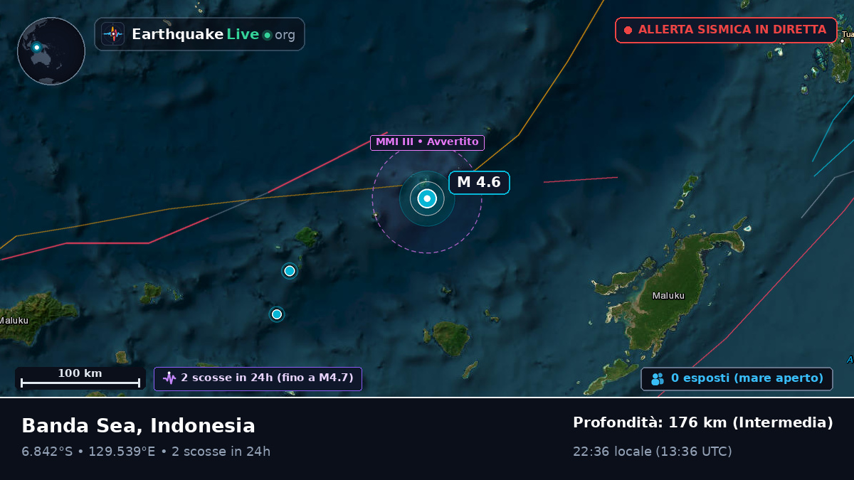 Mare di Banda (Indonesia)