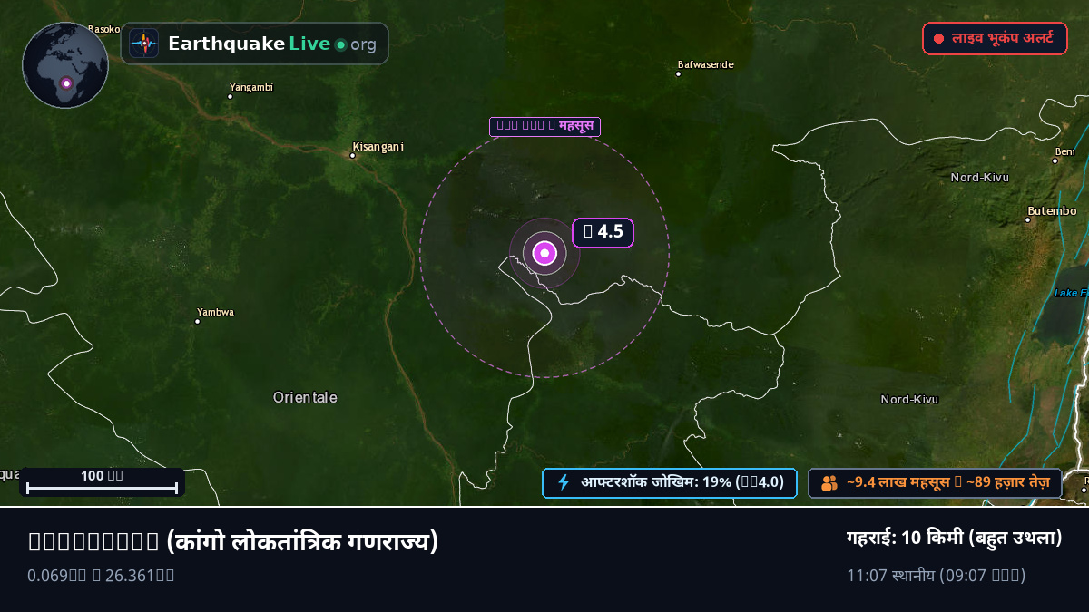 Orientale, कांगो लोकतांत्रिक गणराज्य