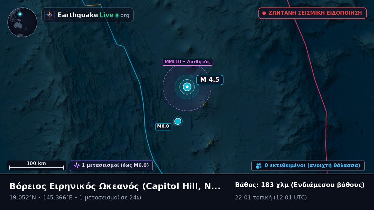 Βόρειος Ειρηνικός Ωκεανός (Northern Mariana Islands)