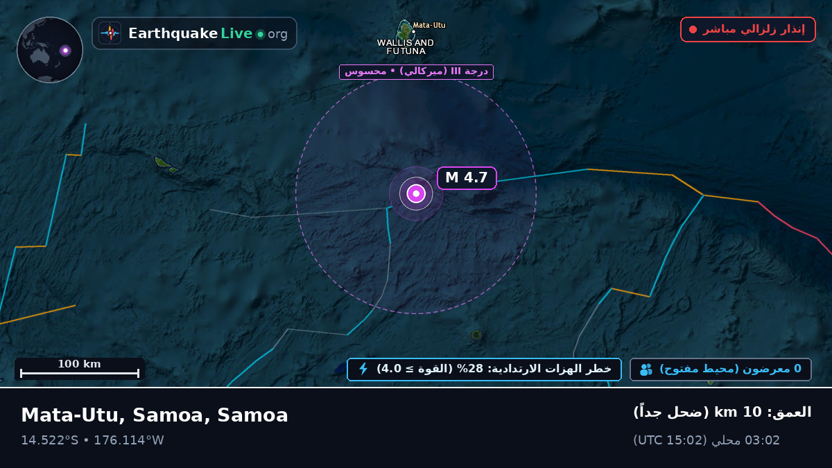 جنوب المحيط الهادئ (Samoa)
