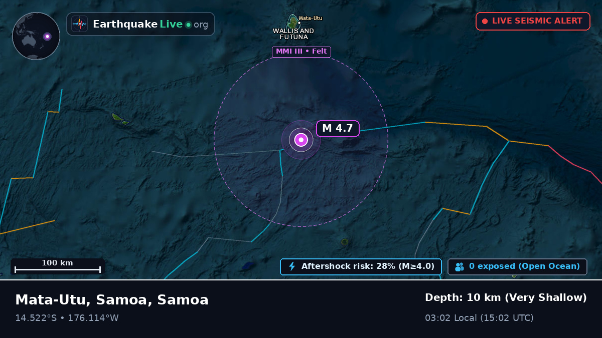 South Pacific Ocean (Samoa)