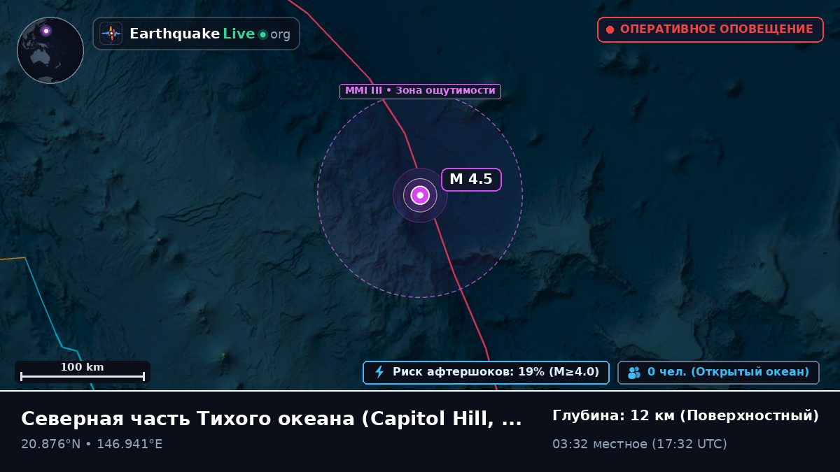 Северная часть Тихого океана (Northern Mariana Islands)