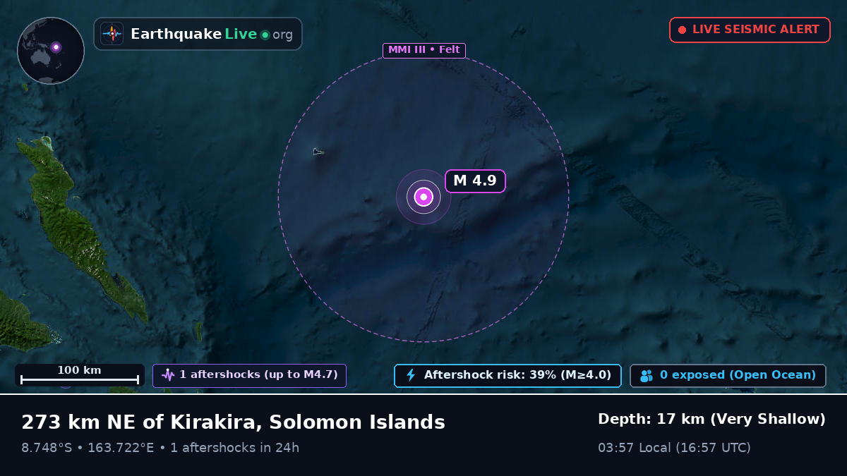 South Pacific Ocean (Solomon Islands)