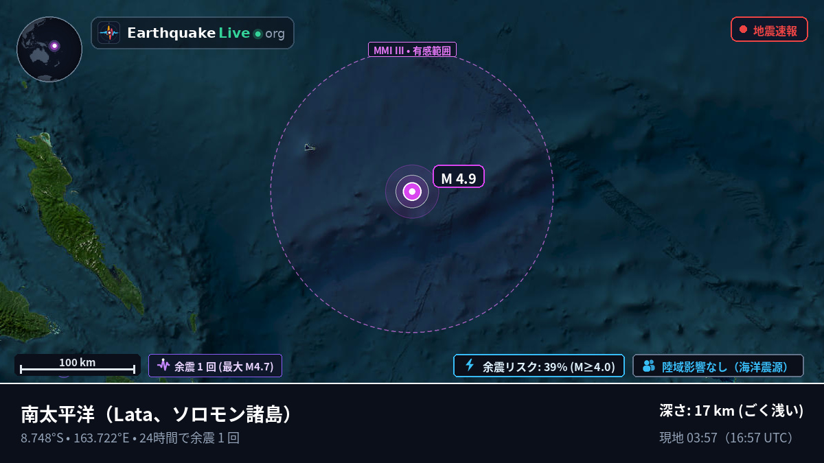 南太平洋 (ソロモン諸島)