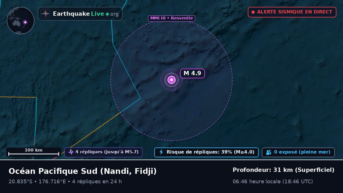 Océan Pacifique Sud (Fidji)