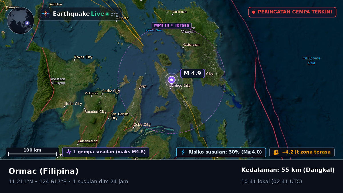 Ormac, Leyte, Filipina