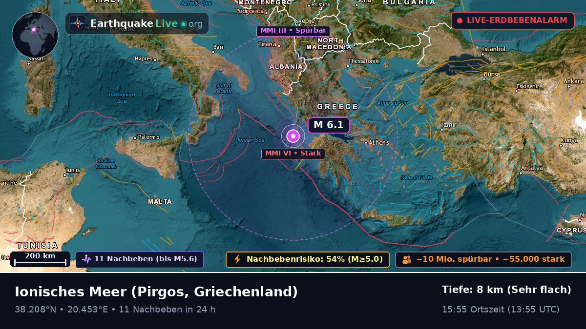 Ionisches Meer (Griechenland)