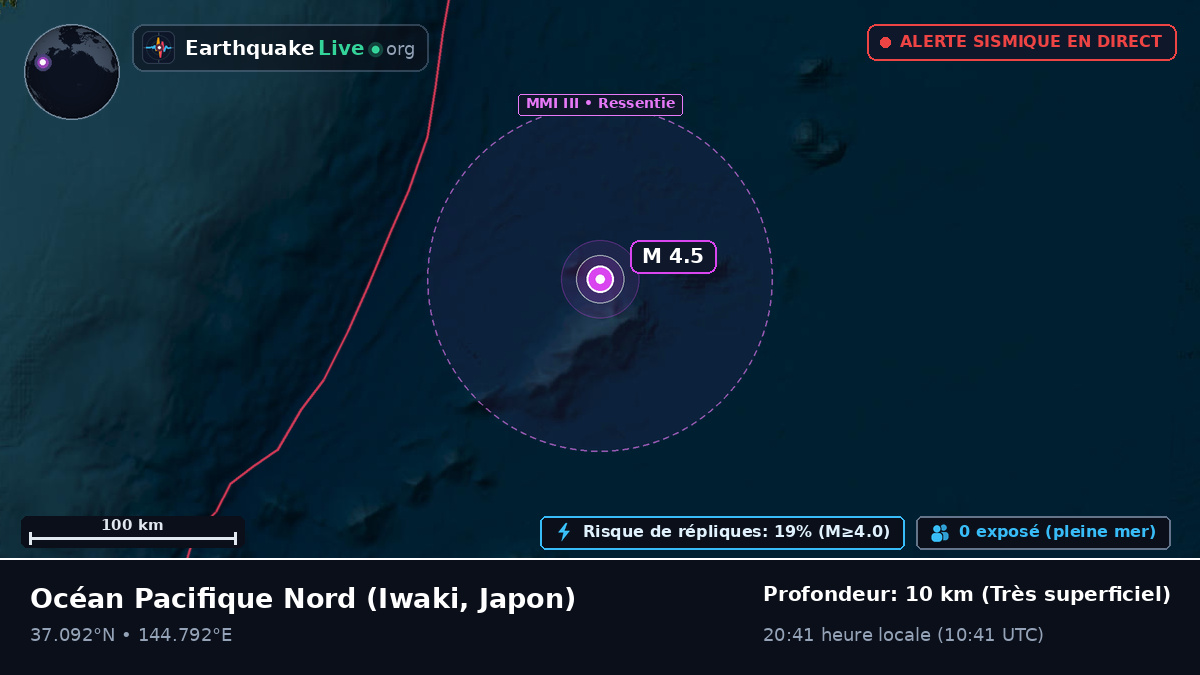 Océan Pacifique Nord (Japon)