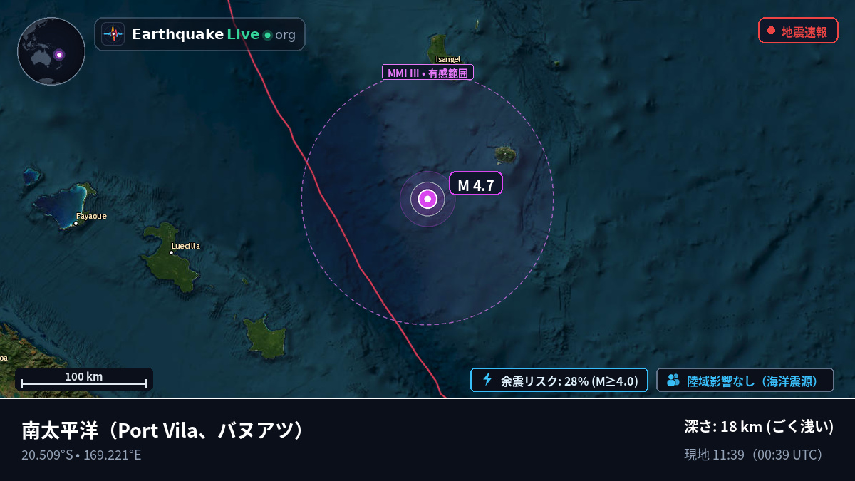 南太平洋 (バヌアツ)
