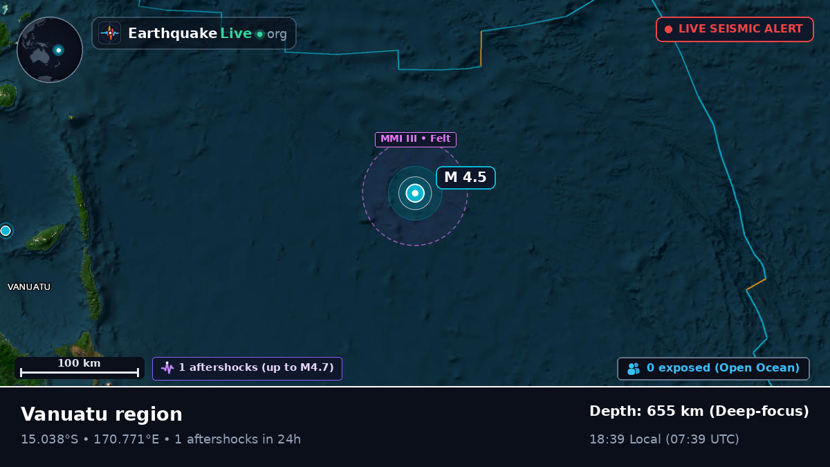 South Pacific Ocean (Vanuatu)