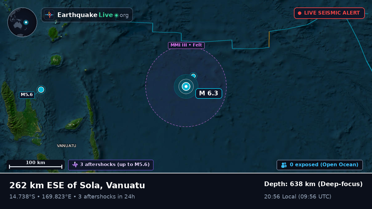South Pacific Ocean (Vanuatu)