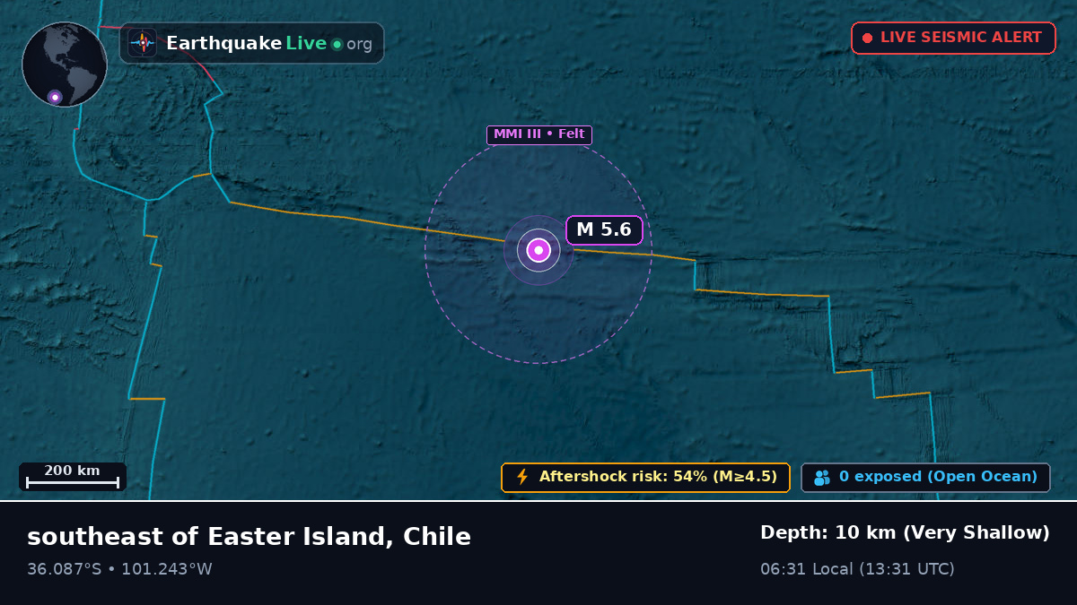 South Pacific Ocean (Chile)