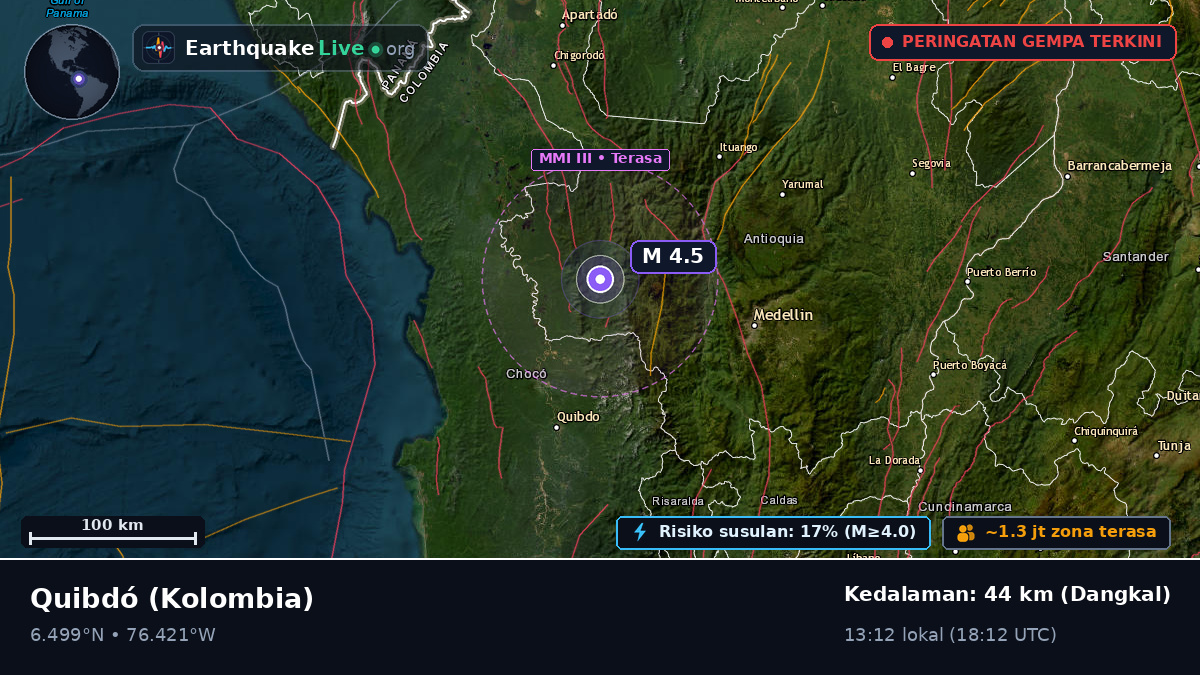 Chocó, Kolombia