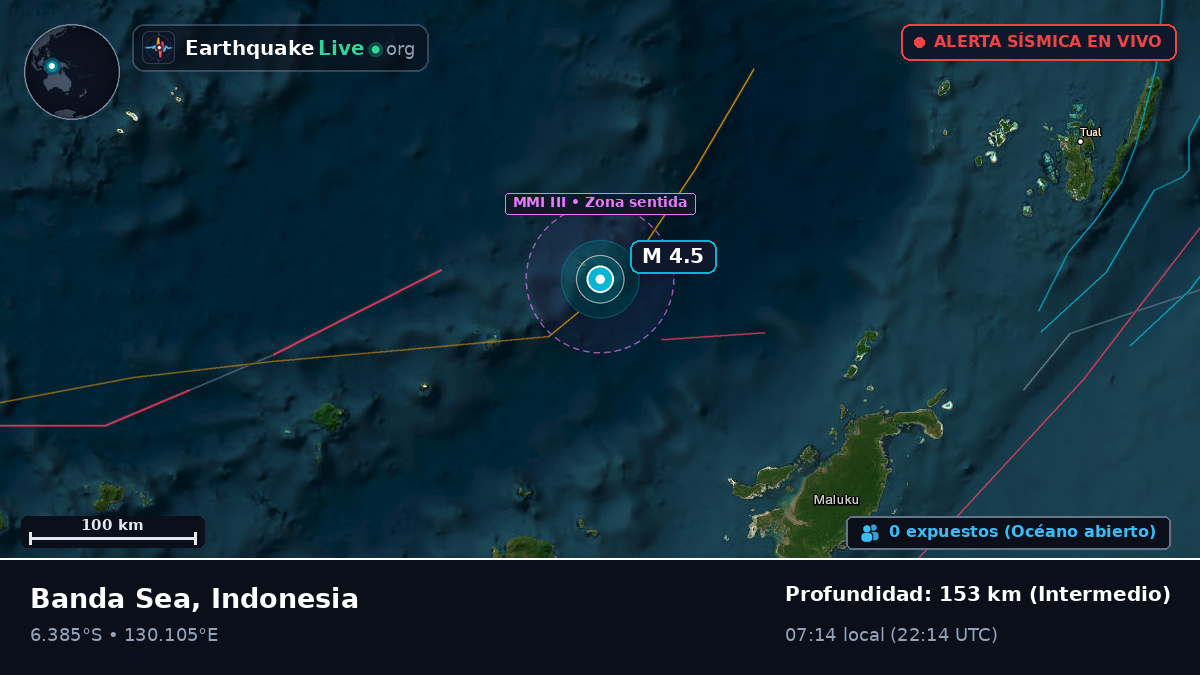 Mar de Banda (Indonesia)
