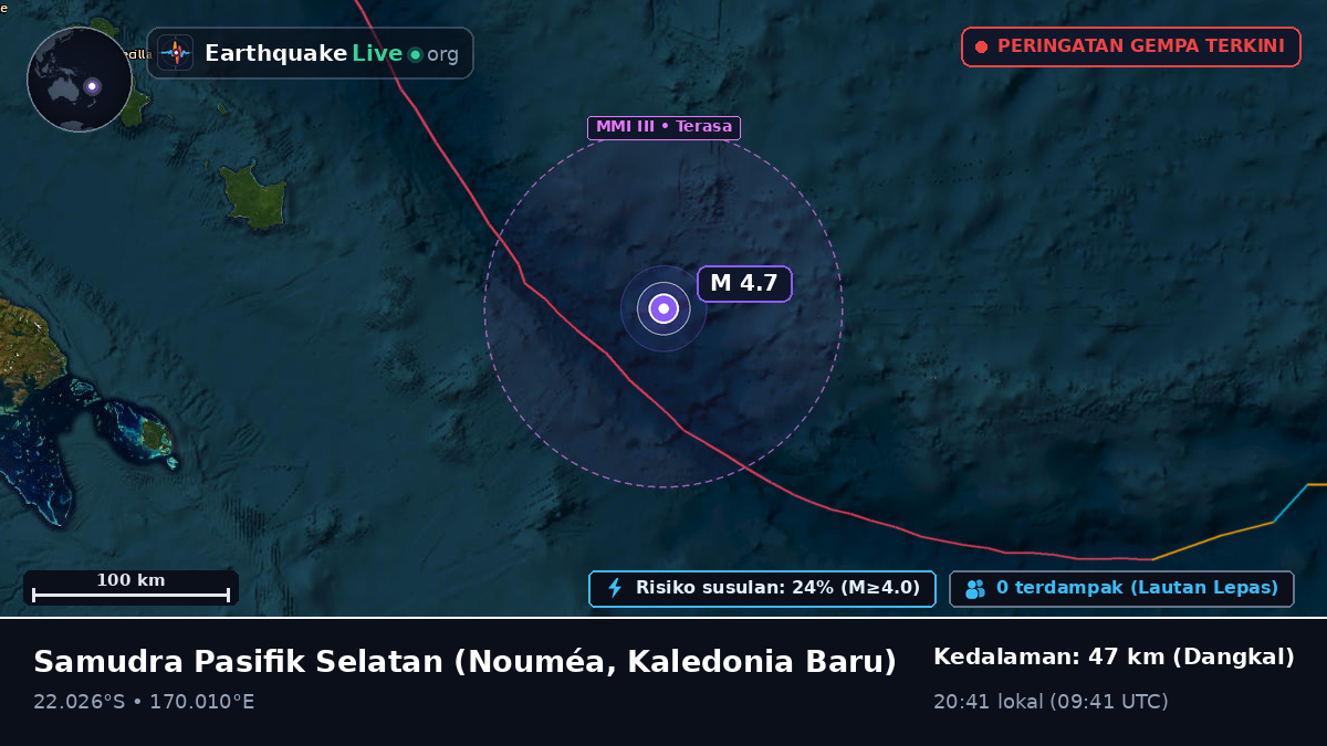 Samudra Pasifik Selatan (Kaledonia Baru)
