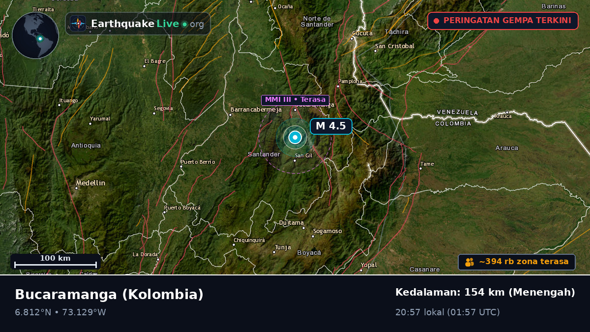 Santander, Kolombia