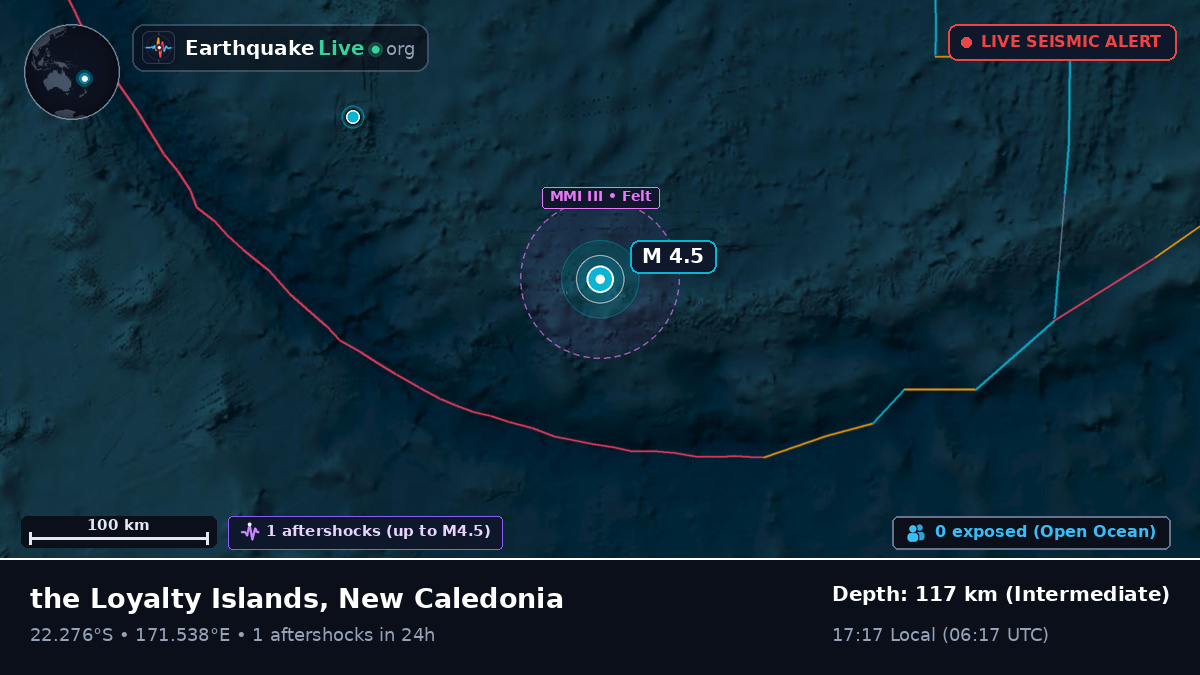 South Pacific Ocean (New Caledonia)