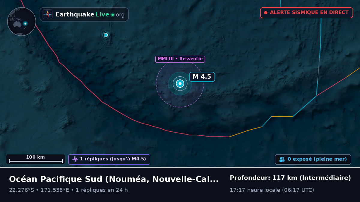 Océan Pacifique Sud (Nouvelle-Calédonie)
