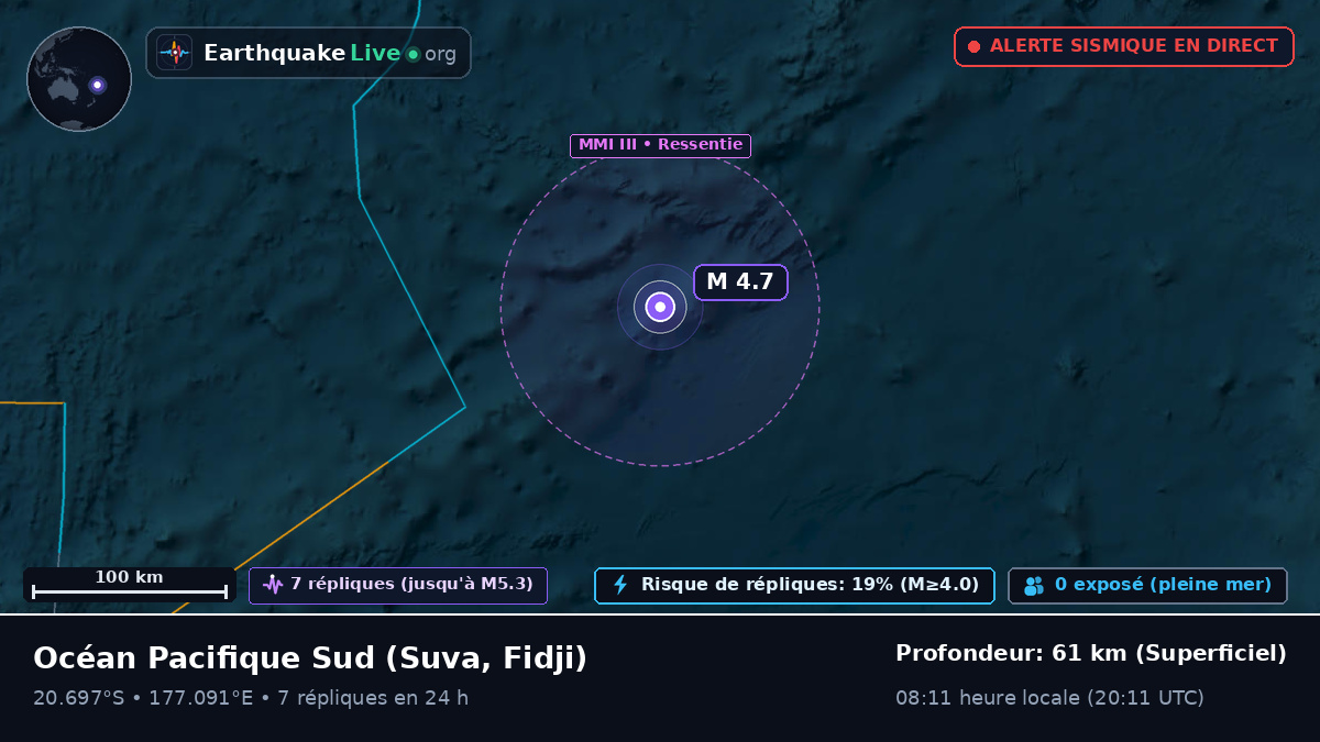 Océan Pacifique Sud (Fidji)