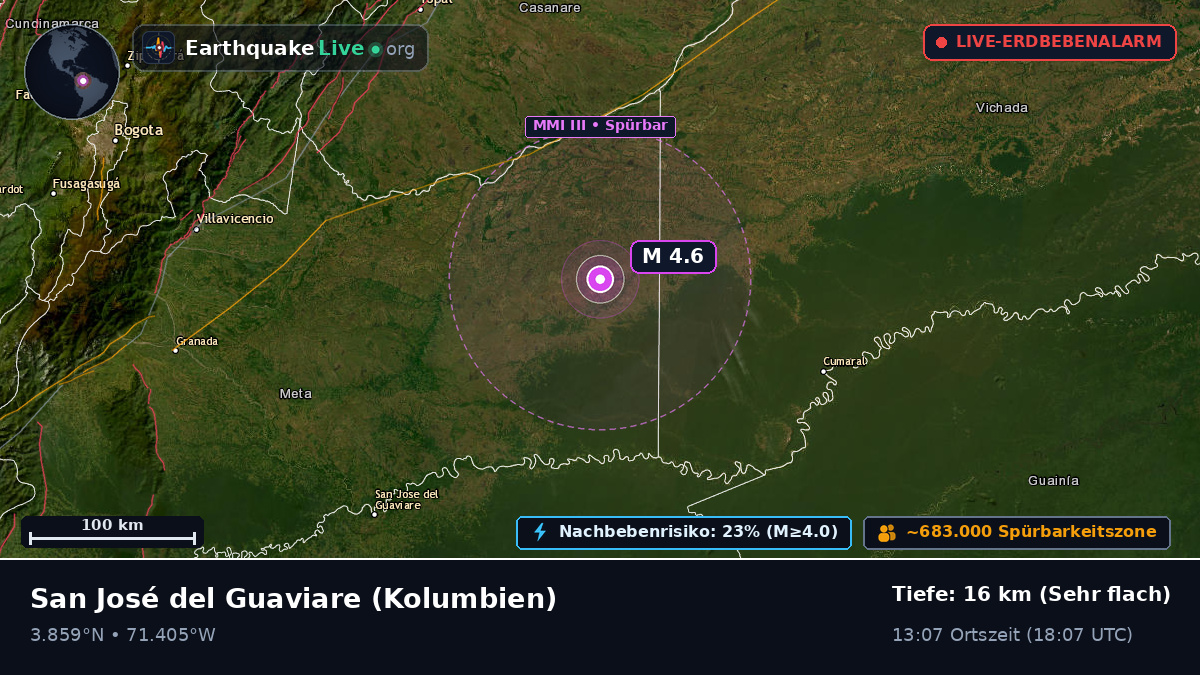 Meta, Kolumbien