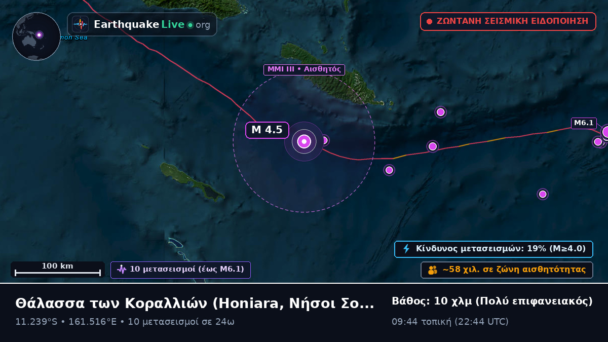 Θάλασσα των Κοραλλιών (Νήσοι Σολομώντα)