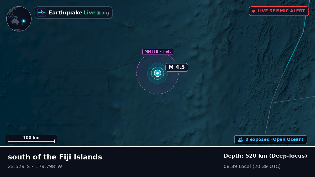South Pacific Ocean (Tonga)