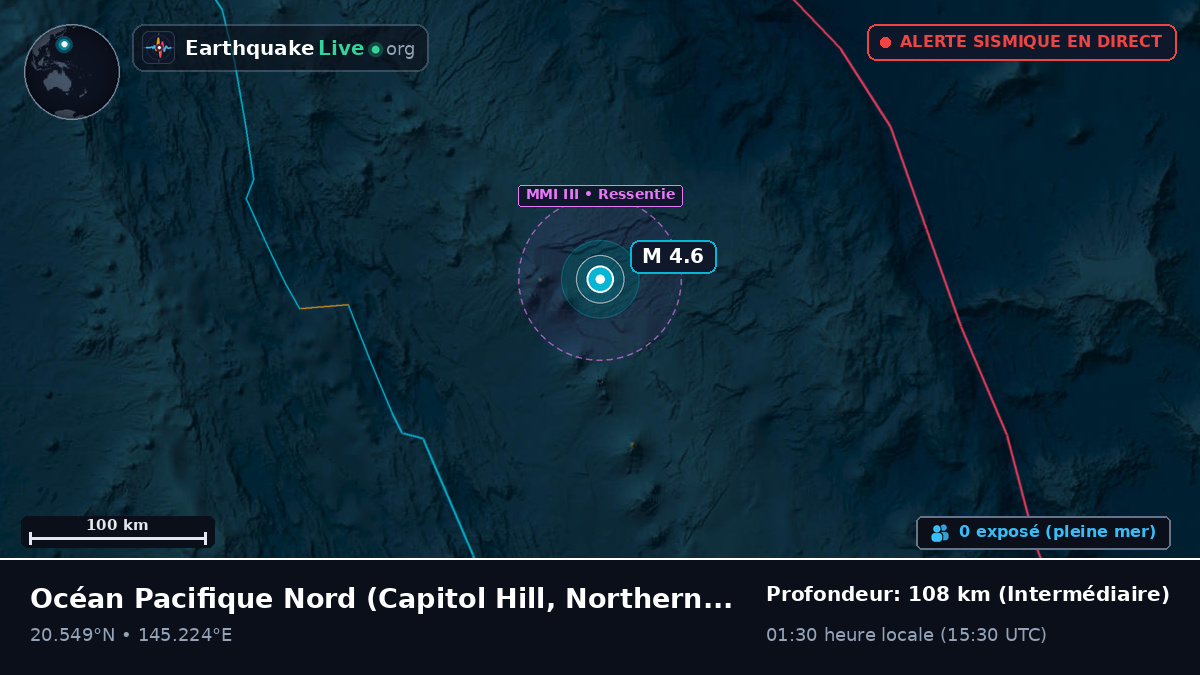 Océan Pacifique Nord (Northern Mariana Islands)